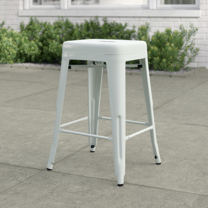 Tabouret de bar 24 po Candys, Argent