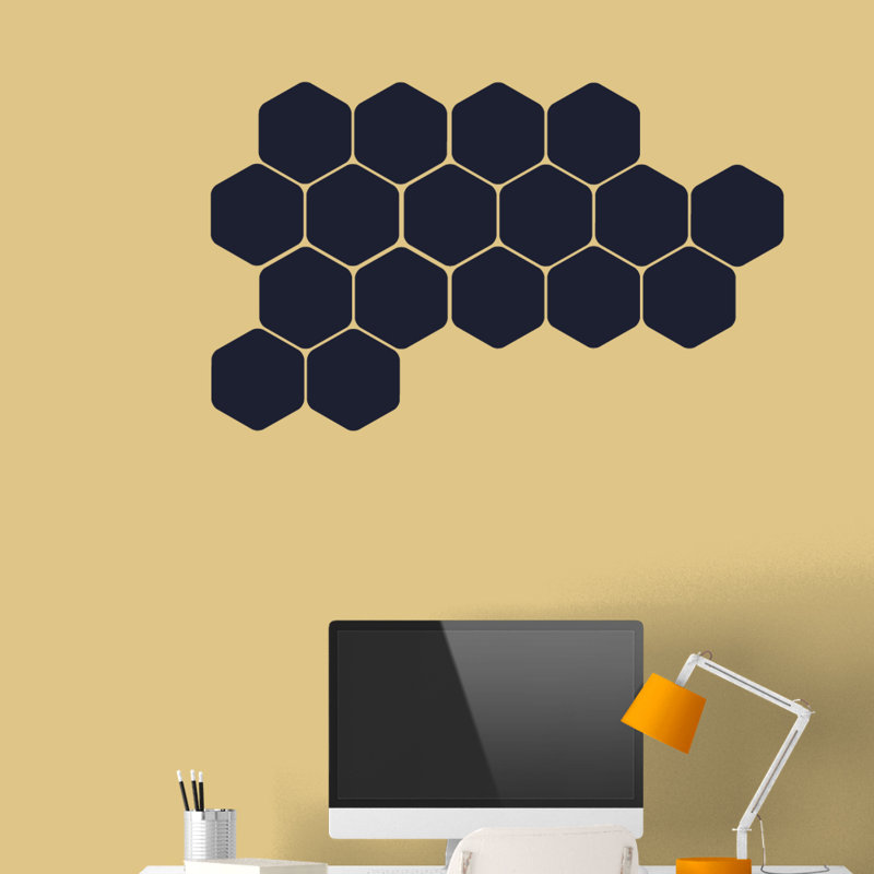 Abstract Wall Decal, Navy