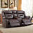 Fordwich 75.2" Wide Modern Soft Upholstered Multiple Cushion Manual Reclining Loveseat With Console-185621018