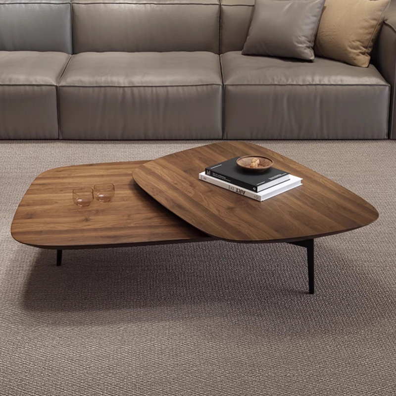 Table basse Minimalist, Noyer foncé