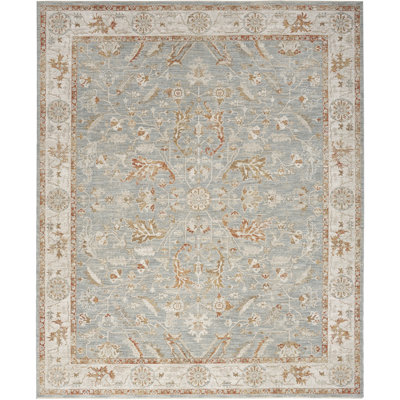 Castanon Oriental Gray Area Rug