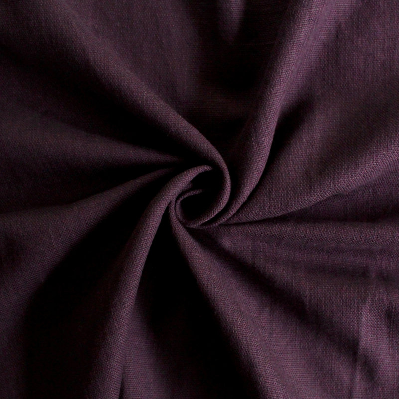 Paire de rideaux Elsie, L 40 po x L 108 po, Aubergine