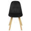 46cm H Upholstered Dining Chairs With Wooden Legs-1396291229-1371515650