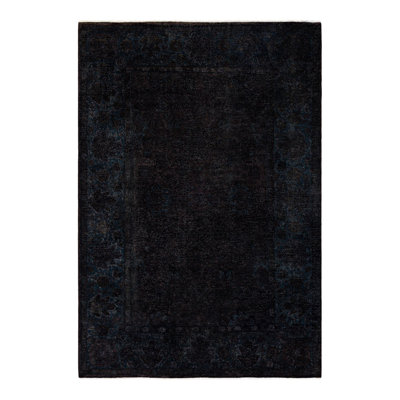 Fine Vibrance One-of-a-Kind 6'2" x 8'10" Hand Knotted Area Rug