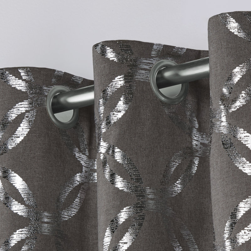 Modo Polyester Room Darkening Curtain Pair, 54" W x 84" L