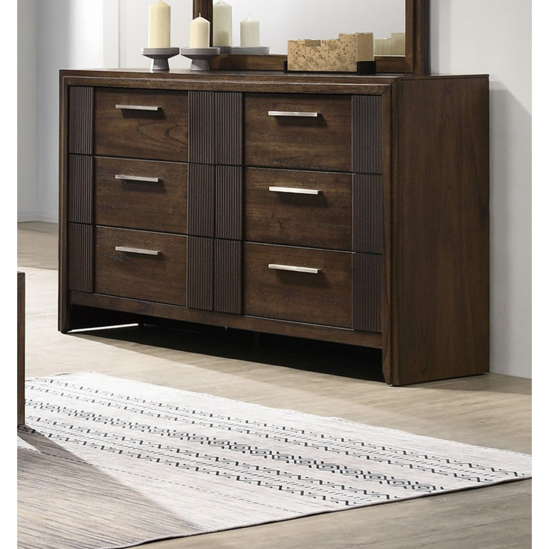Commode contemporaine à 6 tiroirs 1Pc
