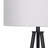 Lighting, 63"H, Floor Lamp, Black Metal, Ivory / Cream Shade, Contemporary-1650694754