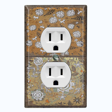 WorldAcc Metal Light Switch Plate Outlet Cover (Fishing Father Son Bonding  Art - Double Toggle) - Wayfair Canada