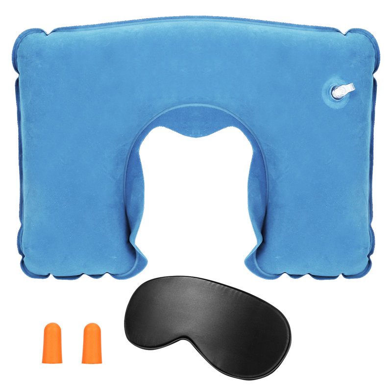 Coussin 1 pièce Edge Collections, Bleu clair