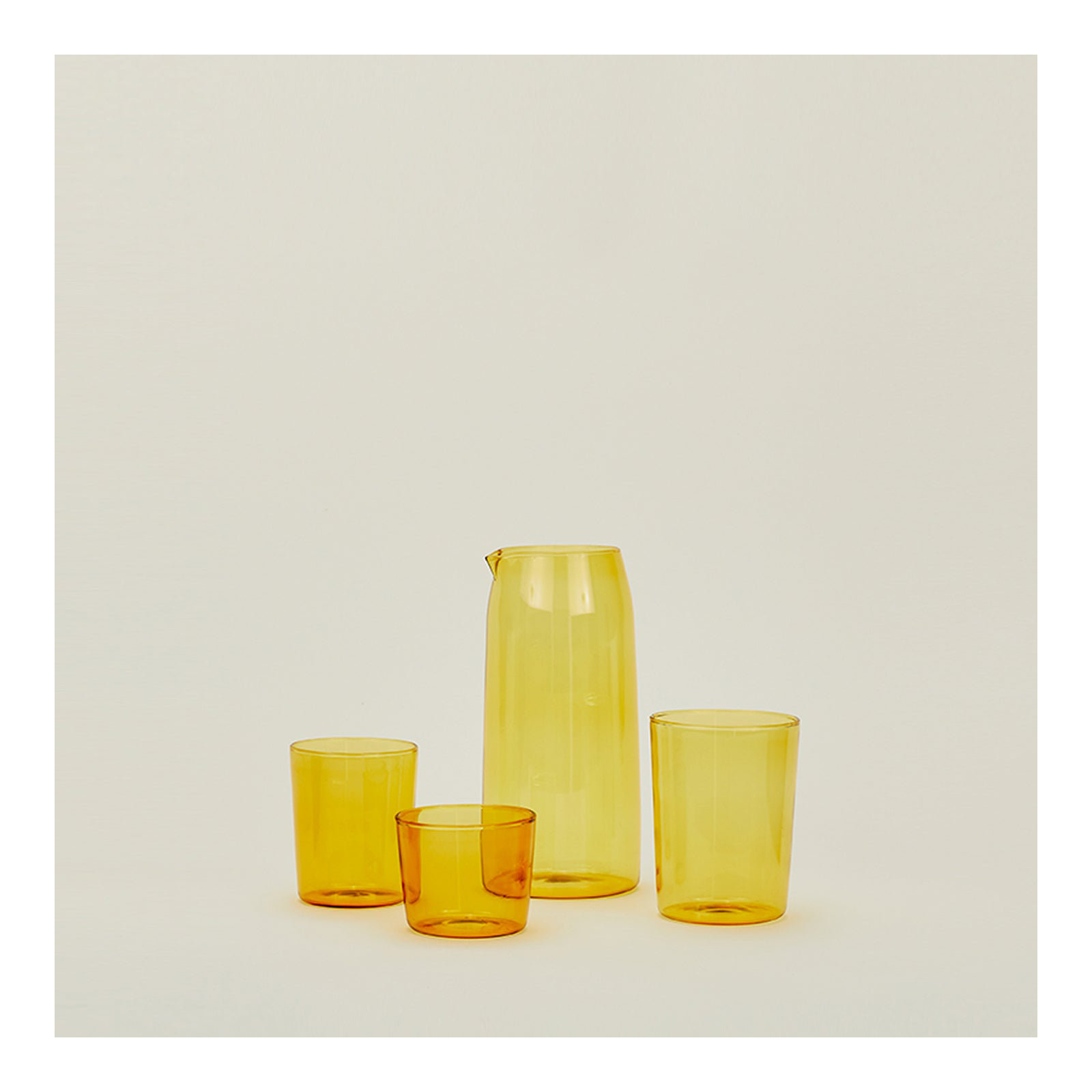 Essential Glassware , Small Glassware 6 oz., Amber