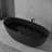 Biocura 65" X 30" Freestanding Soaking Oval Artificial Stone Surface Bathtub-80712779