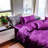 Silk Like Satin Duvet covers soft Lightweight 3 Pieces Silky Bedding with Zipper Closure-2063038389-2063038385