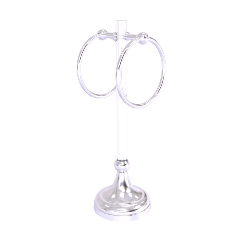 Porte-serviettes de comptoir Jarrell, Chrome satiné