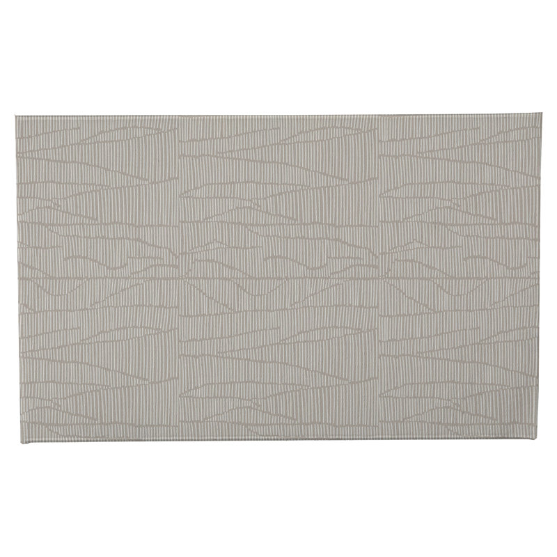 Tapis de toilette rectangulaire absorbant et antidérapant Grer, L 24 po x L 17 po, Taupe