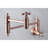 Kingston Brass Restoration Two-Handle 1-Hole Wall Mount Pot Filler Faucet-471954321