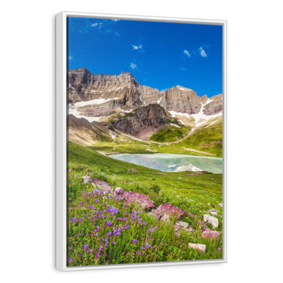 Glacier Park Lakeside Mountain