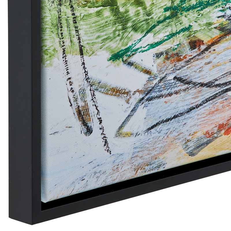 Peinture sur toile à cadre unique