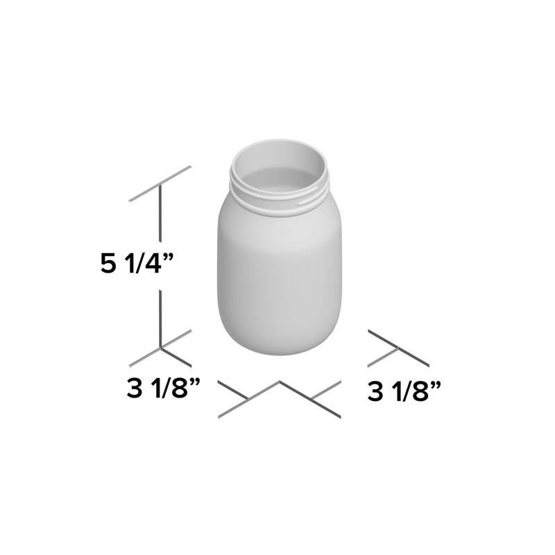 Huya 16 oz. Pot Mason en verre