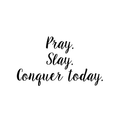 " Pray "