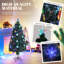 Lighted Artificial Pine Christmas Tree