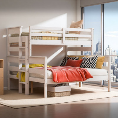 Twin Xl Over Queen Bunk Bed