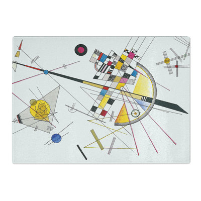 Delicate Tension by Wassily Kandinsky Chopping Board