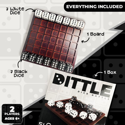 Dittle™ - Dice Battle Coffee Table Game