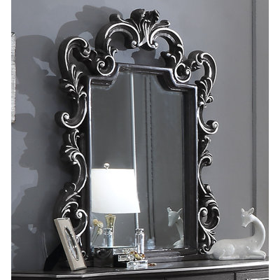 Amaiah Solid And Engineered Wood Flat Wall Mirror