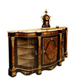 New Empire 82.68'' W Marble Console Table