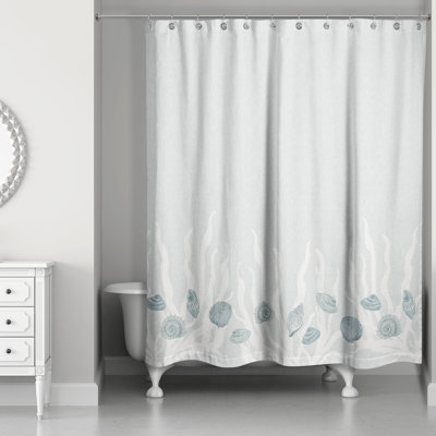 Rideau de douche simple Leetsburg