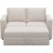 Rafael 2 Seats Fabric Sectional Pull Out Sofa Memory Foam Mudular Sofa For Living Room-366987802