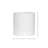 Outdoor White Fiberstone Pot