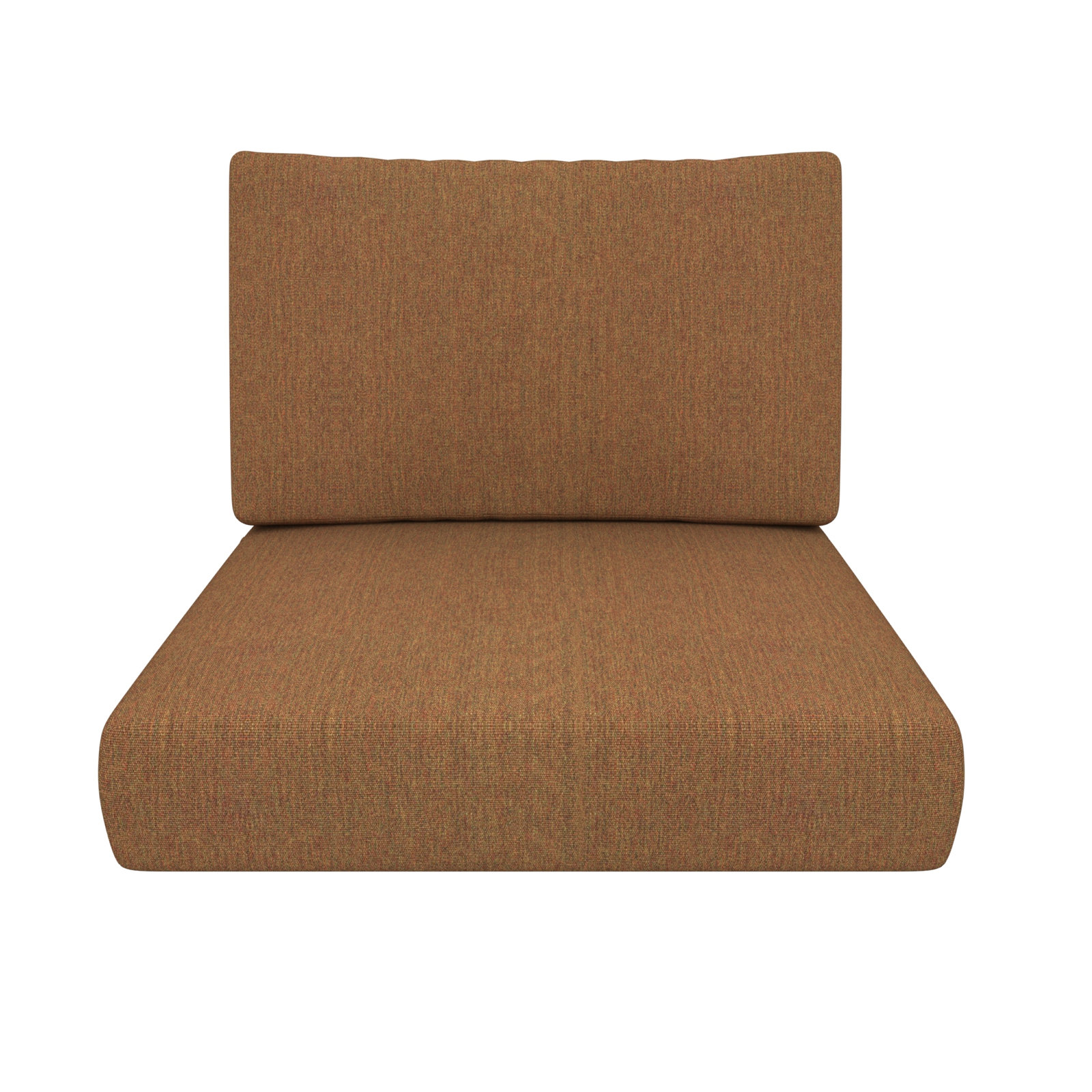 Amala Outdoor Sunbrella® Seat/Back Cushion, 28.5" W x 28.5" D, Sunbrella® Canvas Teak