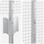 160 cm H x 1000 cm W Steel Border Fencing