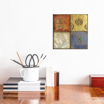 Paisley Park II - Wrapped Canvas Print