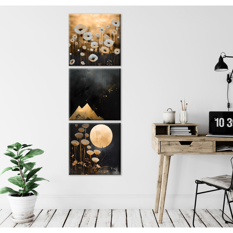 Peinture décorative sur toile