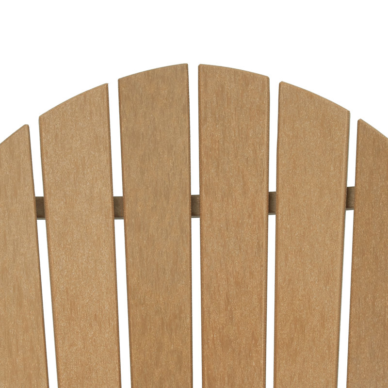 Chappel Outdoor Adirondack Chair, Brown