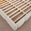 Très grande base de lit tapissier très grande taille en chenille, tête de lit épaisse courbée et pied de lit enveloppé, lit de plancher à profil bas, aucun sommier requis, assemblage facile-1476022216-1476022221
