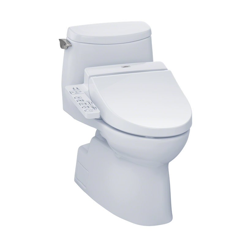 Carlyle® II 1.0 GPF Elongated One-Piece Toilet with C100 Electronic Bidet Seat