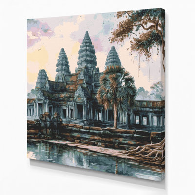 Art urbain sur toile cités, cités, Cambodge, Cambodge