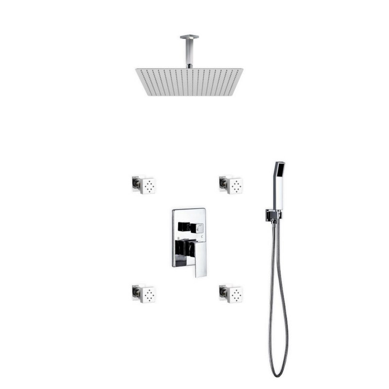 Complete Shower System with Rough in-Valve