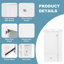Meuble-lavabo autoportant avec lavabo en céramique-680178484