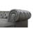 Apollus Chesterfield Sectional L-shaped Sofa, Top Leather Couch Modern, Right Hand Facing,-83804322