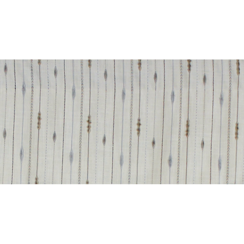 Pace Setter Cotton Blend Room Darkening Curtain Pair, 50" W x 84" L, Beige