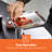 Geepas 1400W Electric Meat Grinder, 3 Different Cutting Plates, Reverse Function