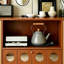 Table de buffet en acier inoxydable-68413541
