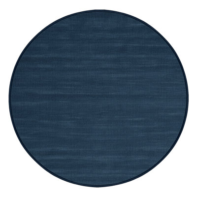 Machine Washable Solid Gray Area Rug