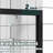 56 - 60"x74" Double Sliding Shower Door With Black Hardware, Chamfer Edged Glass, Rust Handle, Reversible Installation For Bathroom Safe Design