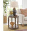 OVAL END TABLE