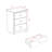 Dayrin Top 3 - Drawer End Table with Storage-2091117839